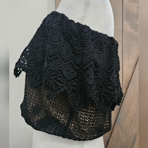 JEN'S PIRATE BOOTY cha cha Tube Top in Black Lace. Size XS - Picture 11 of 13